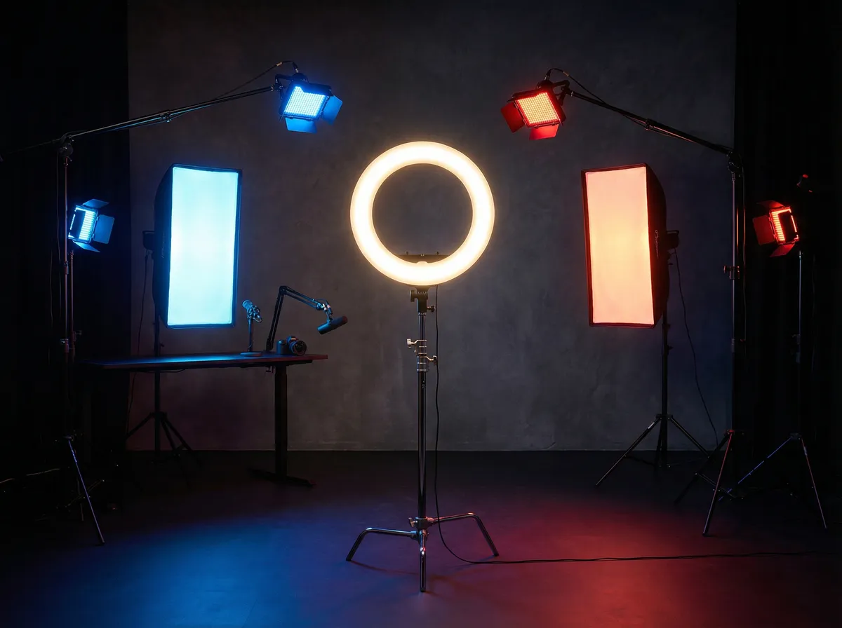 小视频直播灯光方案 - 51吃瓜网 布光指南